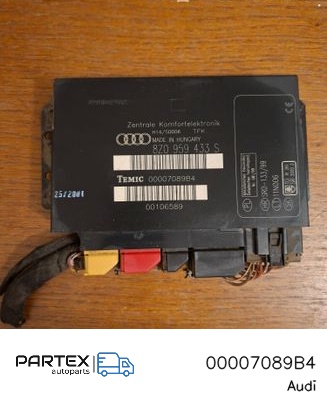 00007089B4 - Блок комфорту Audi A2 2001