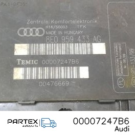 00007247B6 - Блок комфорту Audi A4 S4 B6 8E 8H 2003