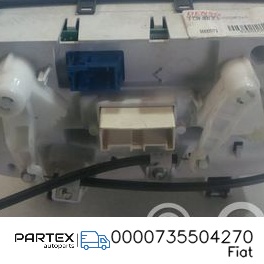 0000735504270 - Панель клімат-контролю Fiat Punto Evo 2012