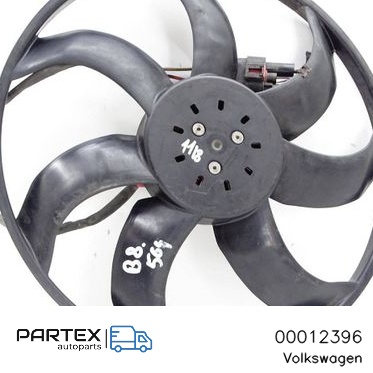 00012396 - Електровентилятор радіатора Volkswagen PASSAT B8 2015