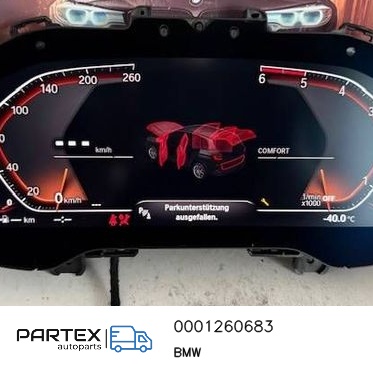 0001260683 - Спідометр панель приладів BMW X5 G05 2018