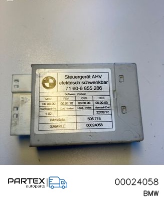00024058 - Блок керування фаркопом BMW X3 F25 2016