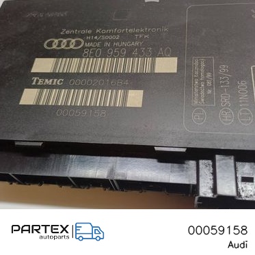 00059158 - Блок комфорту Audi A4 S4 B6 8E 8H 2004
