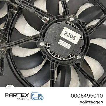 0006495010 - Електровентилятор радіатора Volkswagen Golf VIII 2022