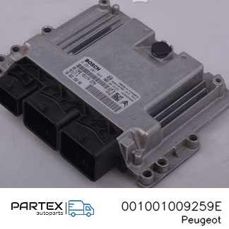 001001009259E - Блок керування двигуном Peugeot 308 2009