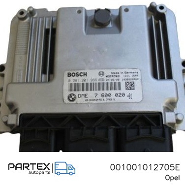 001001012705E - Блок керування двигуном Opel Agila B 2010