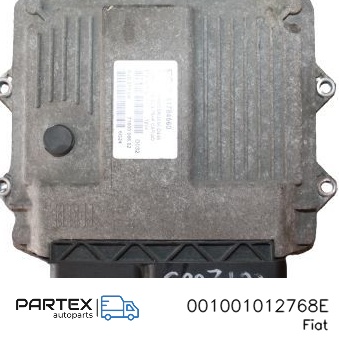 001001012768E - Блок керування двигуном Fiat 500L 2012