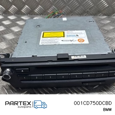 001CD750DCBD - Панель радіо мультимедіа BMW X1 E84 2014