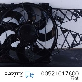 00521017600 - Електровентилятор радіатора Fiat Doblo 2019