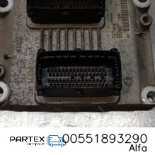 00551893290 - Блок керування двигуном Alfa Romeo 147 2009