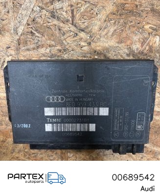 00689542 - Блок комфорту Audi A4 S4 B6 8E 8H 2002