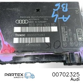00702325 - Блок комфорту Audi A4 S4 B6 8E 8H 2002