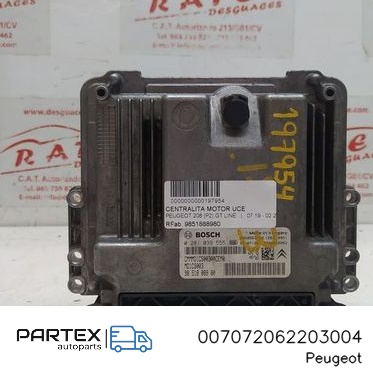 007072062203004 - Блок керування двигуном Peugeot 208 II 2019