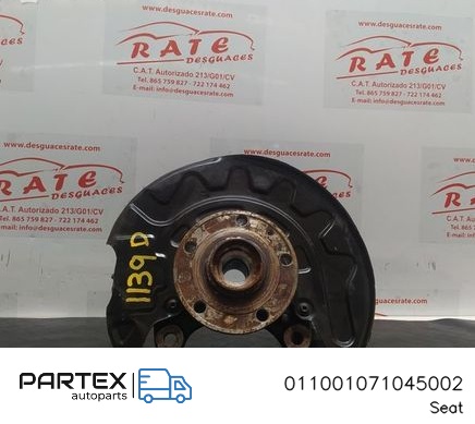 011001071045002 - Поворотний кулак переднього колеса Seat Leon IV 2012