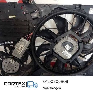 0130706809 - Електровентилятор радіатора Volkswagen Touareg II 2015