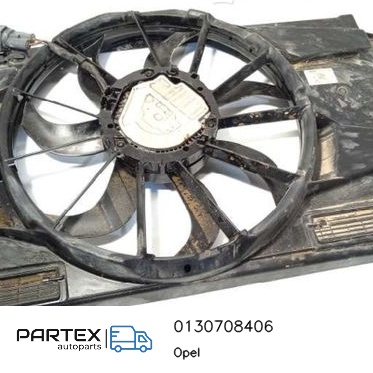 0130708406 - Електровентилятор радіатора Opel Astra K 2016
