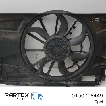 0130708449 - Електровентилятор радіатора Opel Astra K 2016