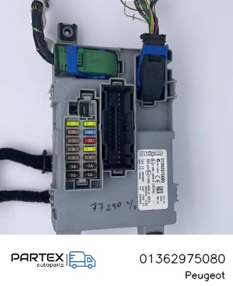 01362975080 - Блок комфорту Peugeot Bipper 2008