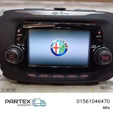 01561046470 - Панель радіо мультимедіа Alfa Romeo Giulietta 2015