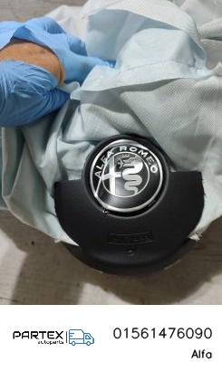 01561476090 - Подушка безпеки руля Aribag Alfa Romeo Stelvio 2021