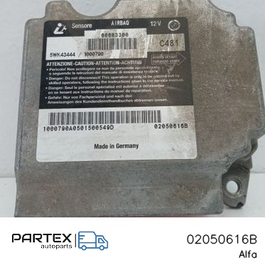 02050616B - Блок керування Airbag Alfa Romeo GTV 2005