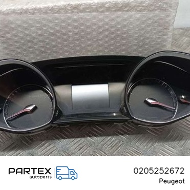 0205252672 - Спідометр панель приладів Peugeot 308 SW 2019