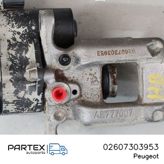 02607303953 Задній гальмівний супорт Peugeot Partner III 2020