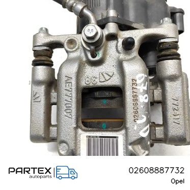 02608887732 Задній гальмівний супорт Opel Corsa F 2022