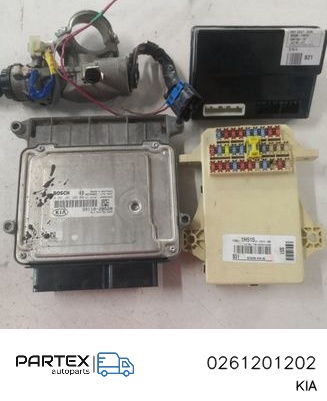 0261201202 - Блок керування двигуном KIA Ceed 2009