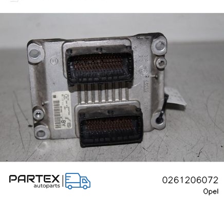 0261206072 - Блок керування двигуном ECU Opel Corsa C 2001