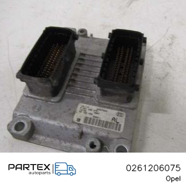 0261206075 - Блок керування двигуном ECU Opel Agila A 2000