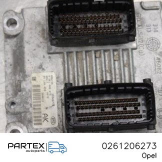 0261206273 - Блок керування двигуном ECU Opel Agila A 2000