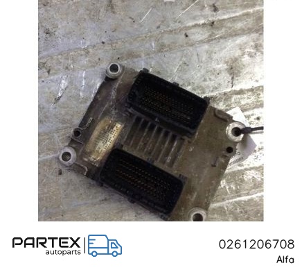 0261206708 - Блок керування двигуном ECU Alfa Romeo 147 2001