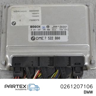 0261207106 - Блок керування двигуном ECU BMW X5 E53 2001