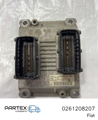 0261208207 - Блок керування двигуном ECU Fiat Doblo 2005