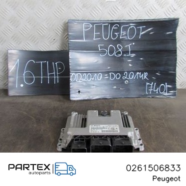 0261506833 - Блок керування двигуном Peugeot 508 2016
