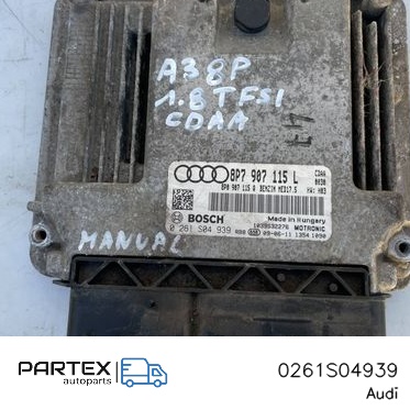 0261S04939 - Блок керування двигуном Audi A3 S3 A3 Sportback 8P 2011