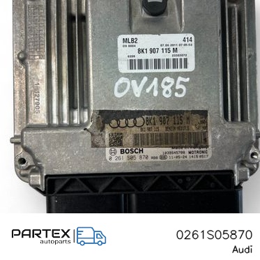 0261S05870 - Блок керування двигуном Audi A4 S4 B8 8K 2013
