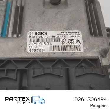 0261S06494 - Блок керування двигуном Peugeot 208 2013