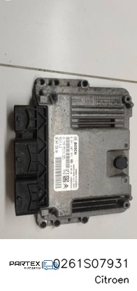 0261S07931 - Блок керування двигуном Citroen C4 II Picasso 2014
