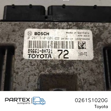 0261S1020G - Блок керування двигуном Toyota Aygo AB40 2015