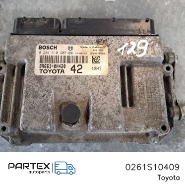 0261S10409 - Блок керування двигуном ECU Toyota Aygo AB40 2015