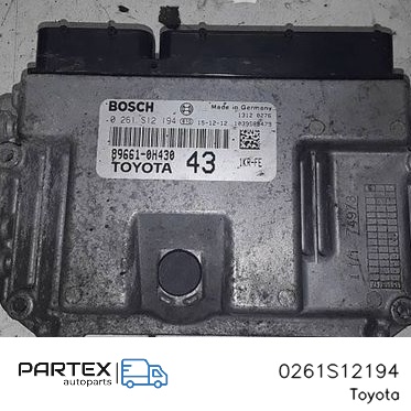 0261S12194 - Блок керування двигуном Toyota Aygo AB40 2016