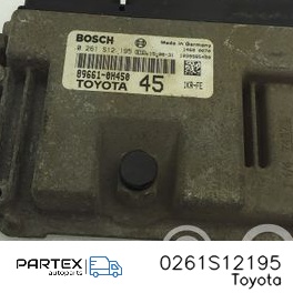 0261S12195 - Блок керування двигуном Toyota Aygo AB40 2016