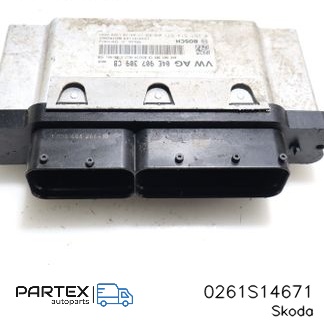 0261S14671 - Блок керування двигуном Seat Ibiza IV (6J