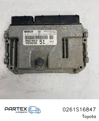 0261S16847 - Блок керування двигуном Toyota Aygo AB40 2017