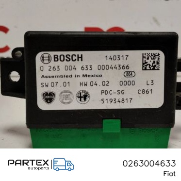 0263004633 - Блок керування двигуном Fiat Panda III 2012