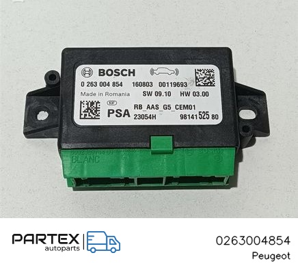 0263004854 - Блок керування парктроніком Peugeot 308 SW 2016