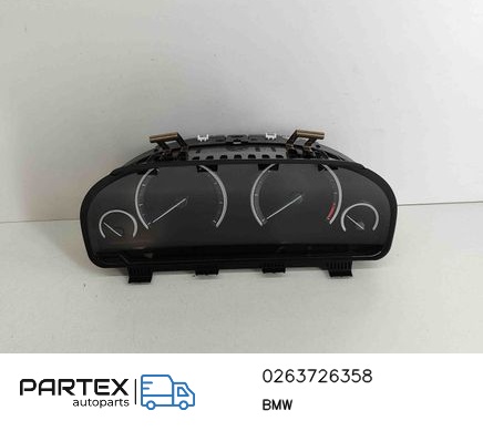 0263726358 - Спідометр панель приладів BMW X6 F16 2016