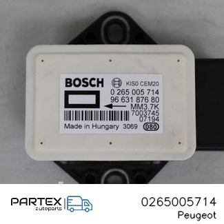 0265005714 - Блок керування ESP Peugeot 307 CC 2008